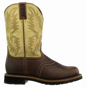 Justin Western Cowboy (Round Toe) Superintendent … - image 1